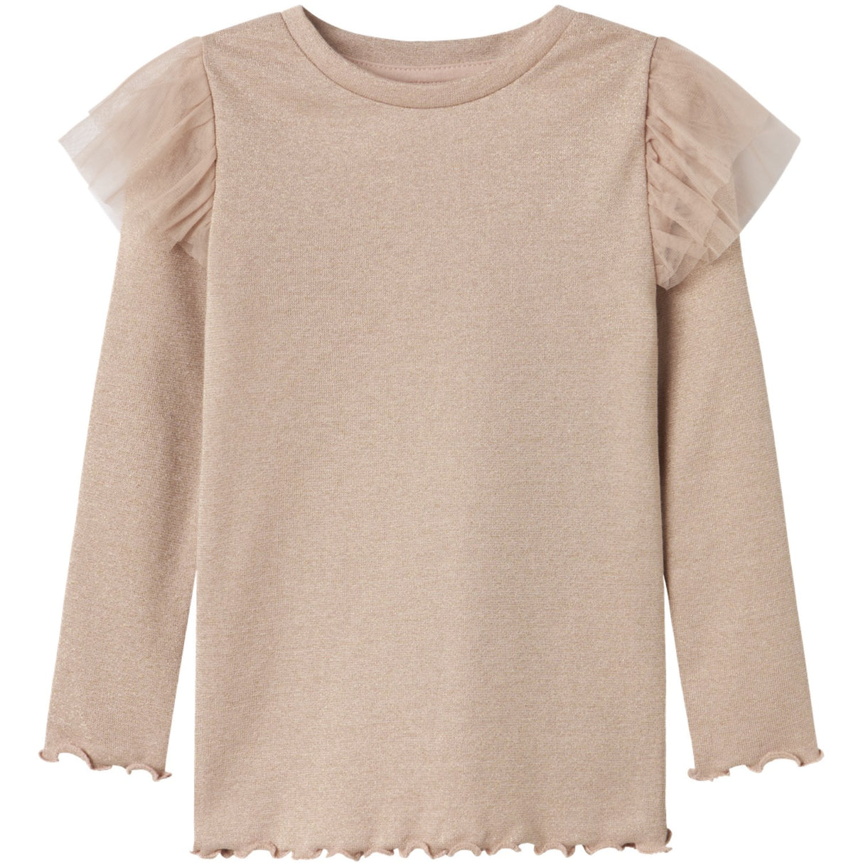 Name It Burnished Lilac Lurex Nmflulla Ls Topp