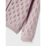 Name It Burnished Lilac Nmfleslie Ls Stickad Card