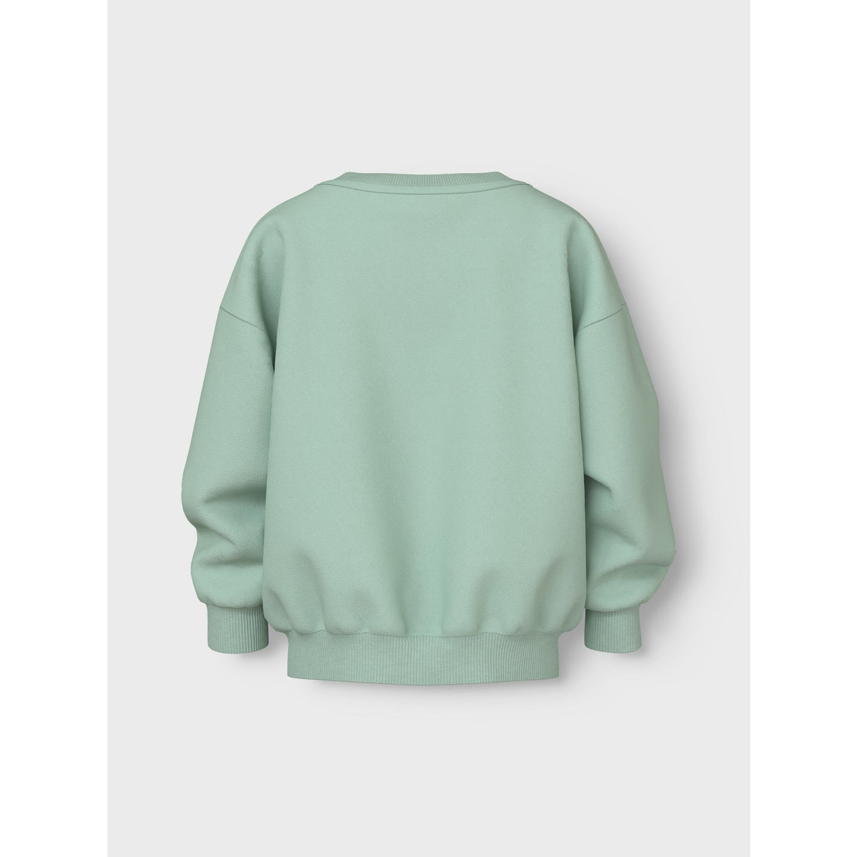 Name It Gossamer Green Candy Nmfvallene Ls Rlx Sweat Unb