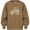 Name It Dull Gold Tractor Sketch Nmmvion Ls Nreg Sweat Unb