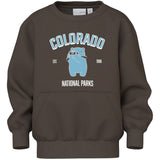 Name It Turkish Coffee Colorado Nmmvoder Ls Nreg Sweat Box Unb