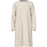 Name It Turtledove Nkfnightgown Flower Noos