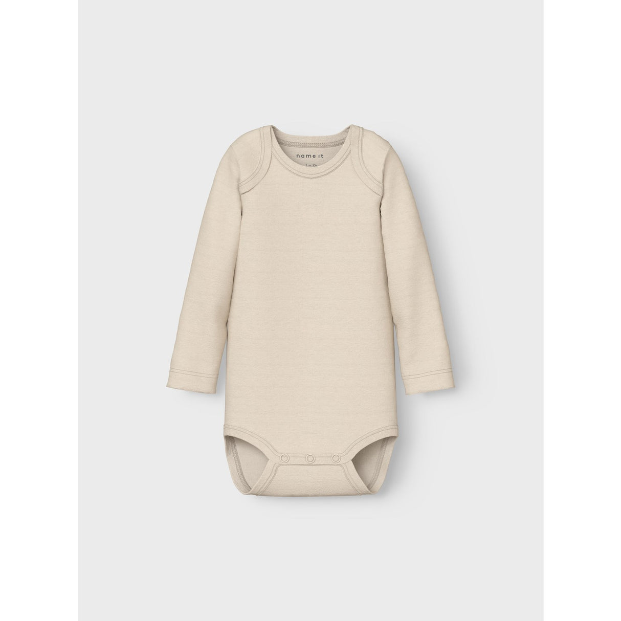 Name It Summer Sand Nbfbody 3P Ls Heart Noos