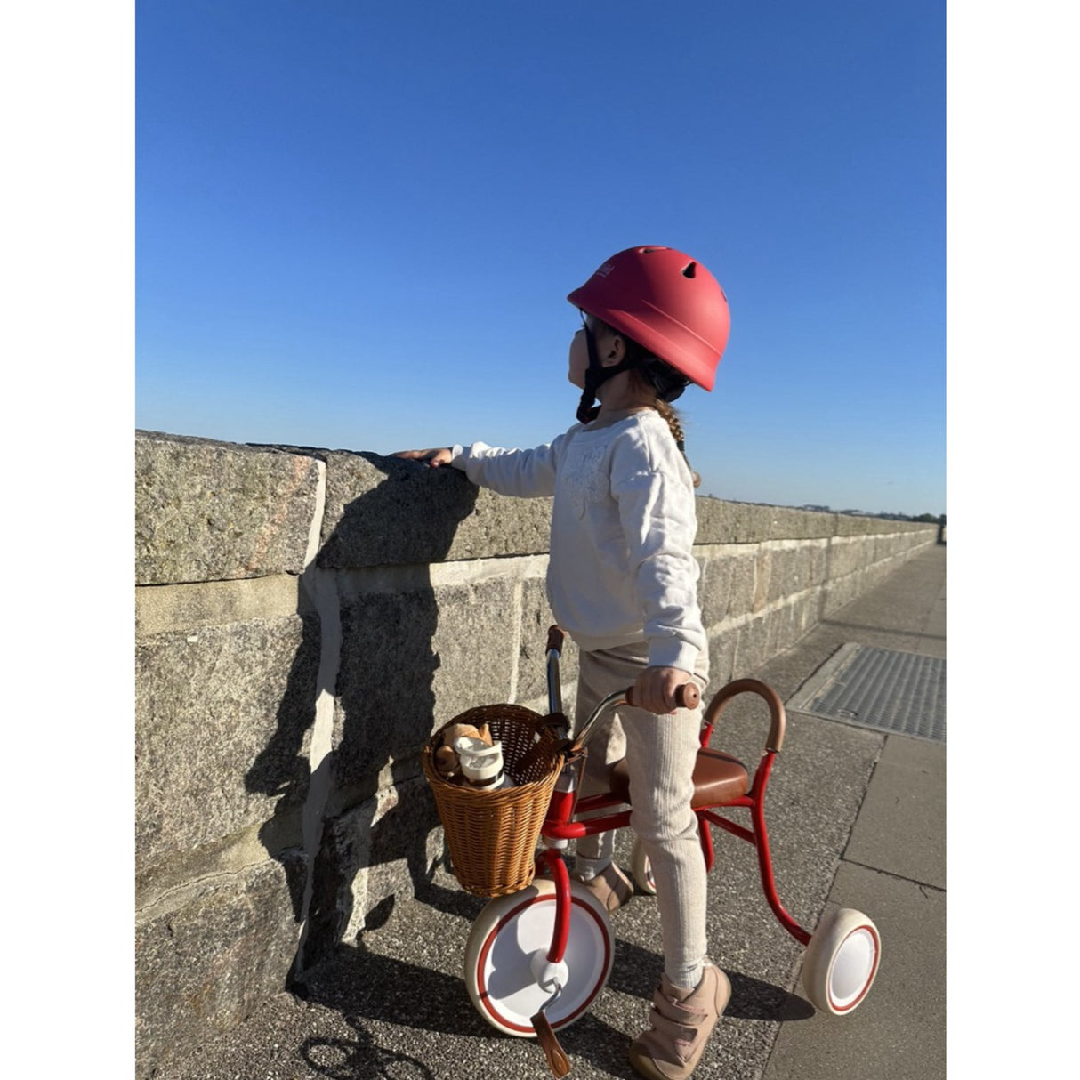 Vanilla COPENHAGEN Berry Red Cykelhjälm