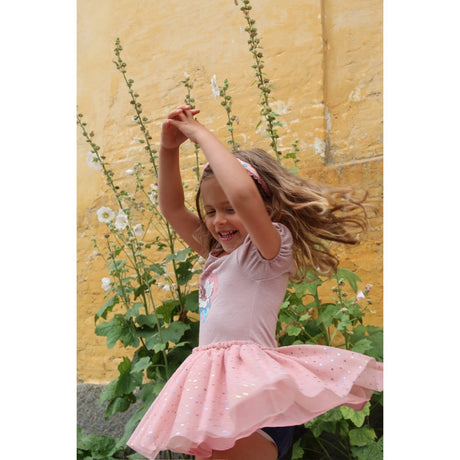 Konges Sløjd Fairy Etoile Holographic Pink Ada Fairy Ballerinaskor Glitter Klänning