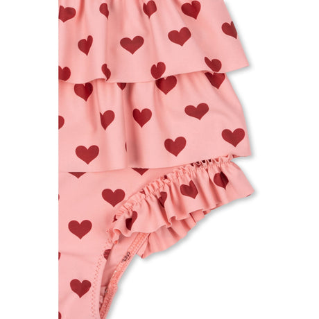 Konges Sløjd Amour Pink Manuca Frill Baddräkt Grs
