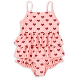 Konges Sløjd Amour Pink Manuca Frill Baddräkt Grs