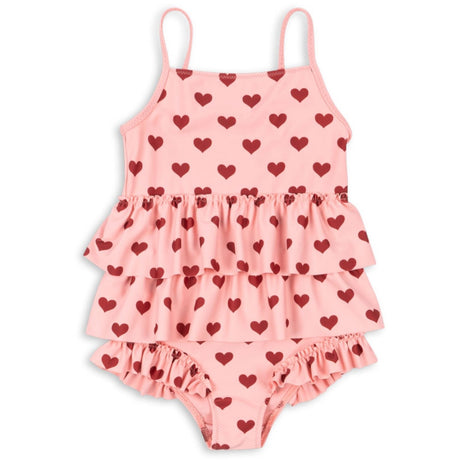 Konges Sløjd Amour Pink Manuca Frill Baddräkt Grs