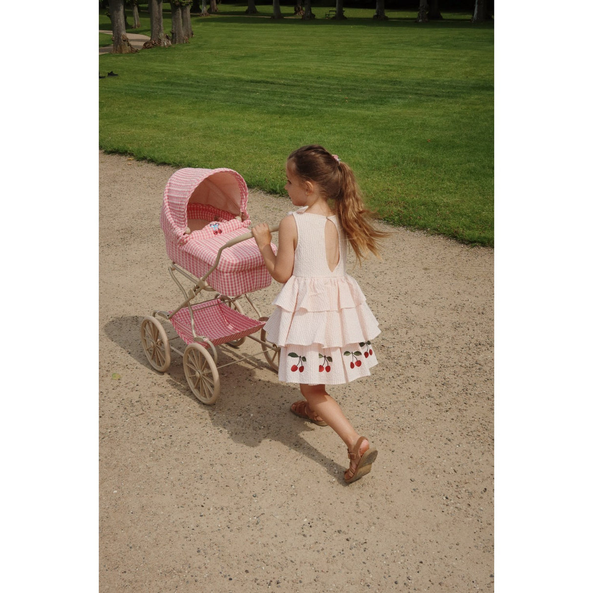 Konges Sløjd Peony Stripe Ellie Klänning Gots