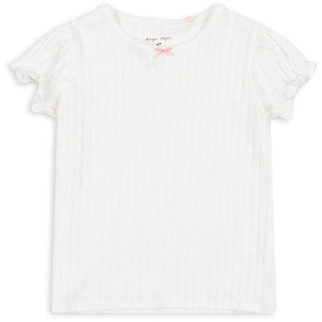 Konges Sløjd Snow White Mallou Tee Gots