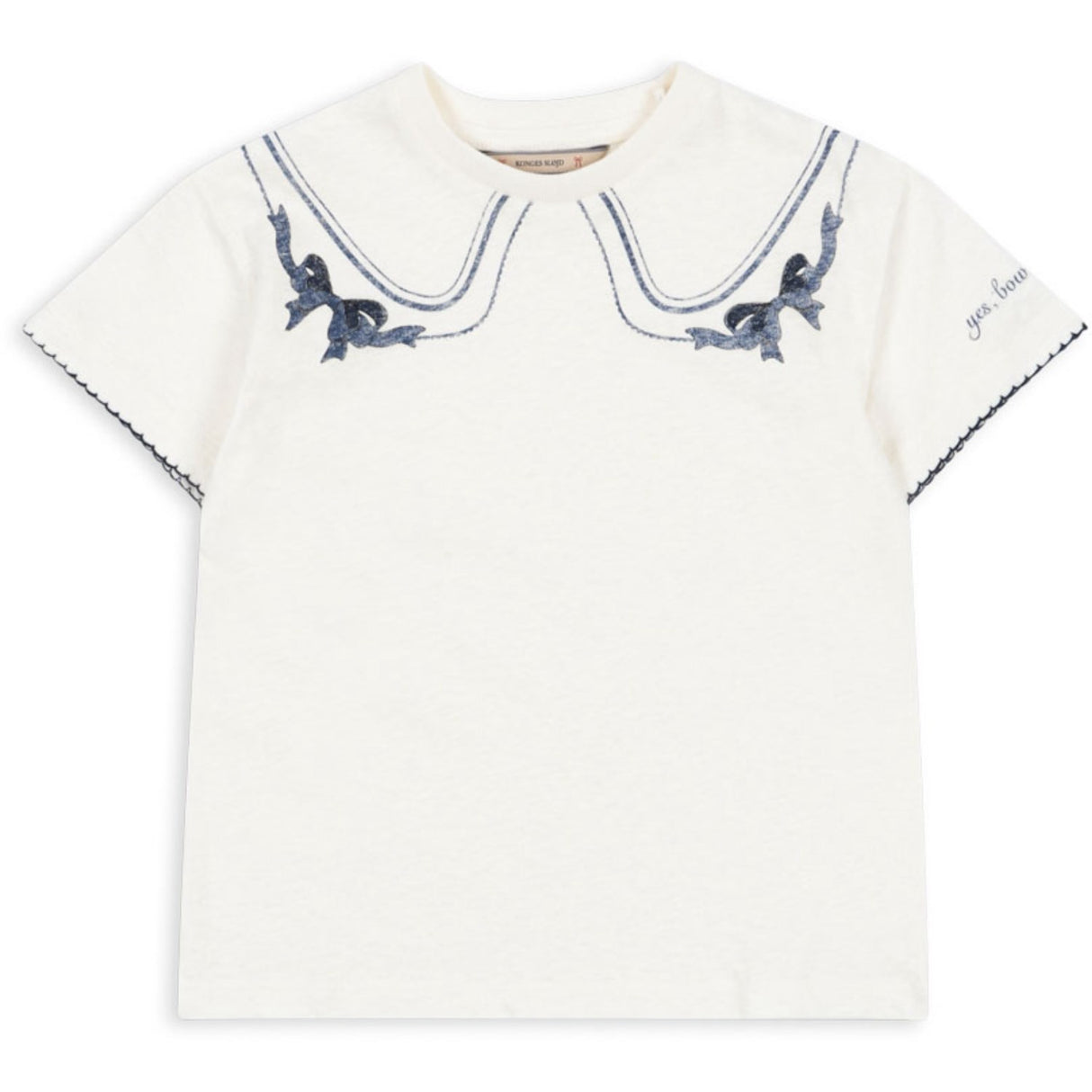 Konges Sløjd Off White/Rosett Krage Era Tee Ocs