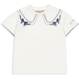 Konges Sløjd Off White/Rosett Krage Era Tee Ocs