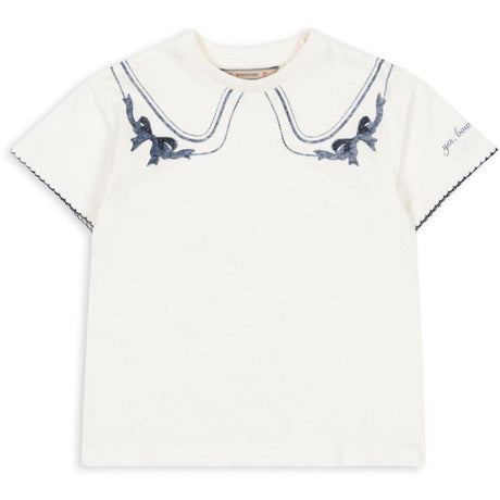 Konges Sløjd Off White/Rosett Krage Era Tee Ocs