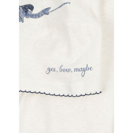 Konges Sløjd Off White/Rosett Krage Era Tee Ocs