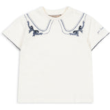 Konges Sløjd Off White/Rosett Krage Era Tee Ocs