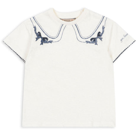 Konges Sløjd Off White/Rosett Krage Era Tee Ocs