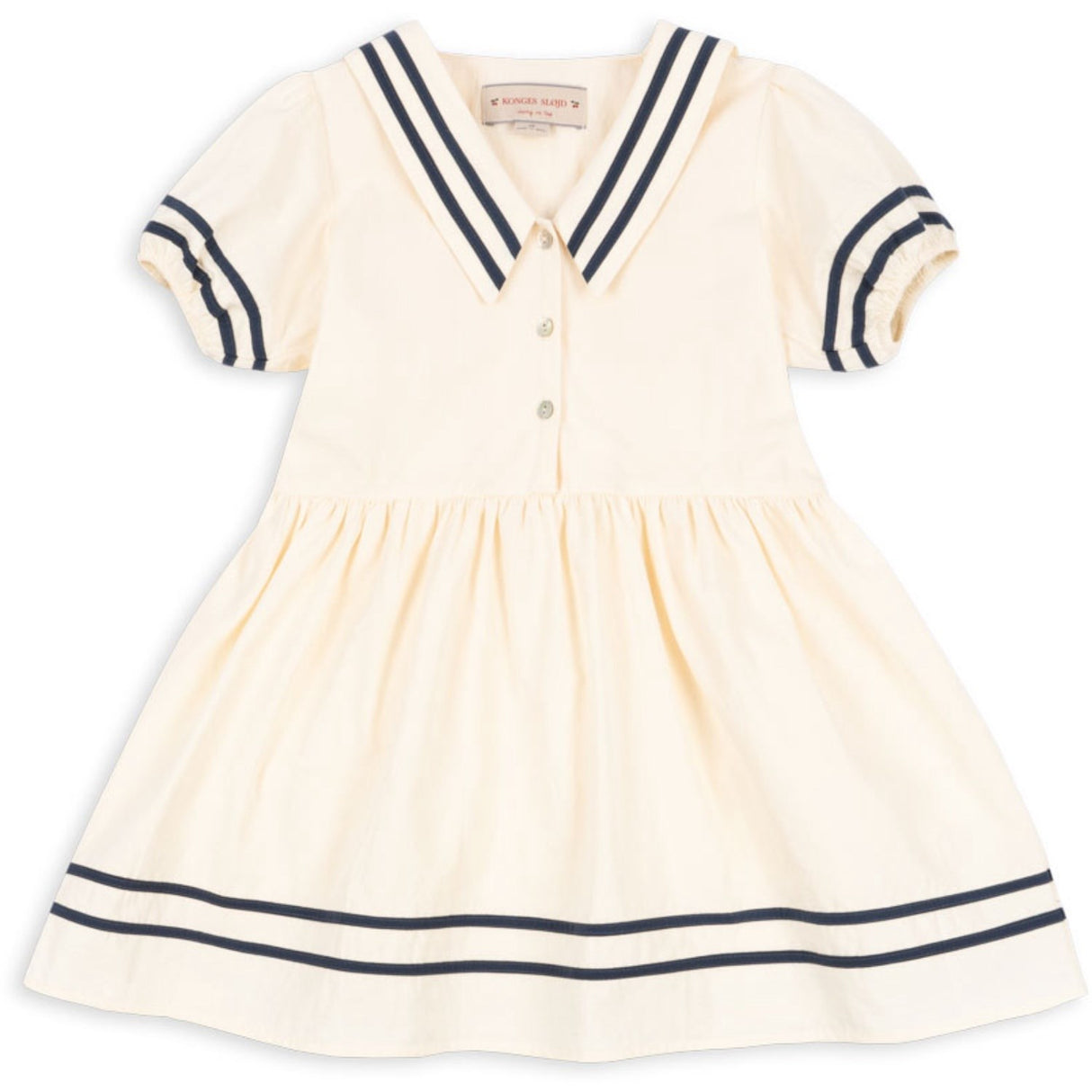 Konges Sløjd Optic White Allie Sailor Klänning Gots