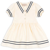 Konges Sløjd Optic White Allie Sailor Klänning Gots