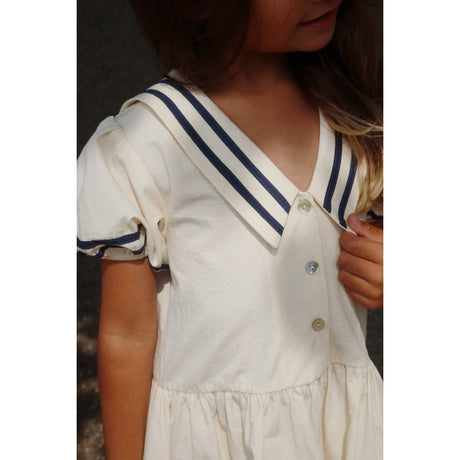 Konges Sløjd Optic White Allie Sailor Klänning Gots