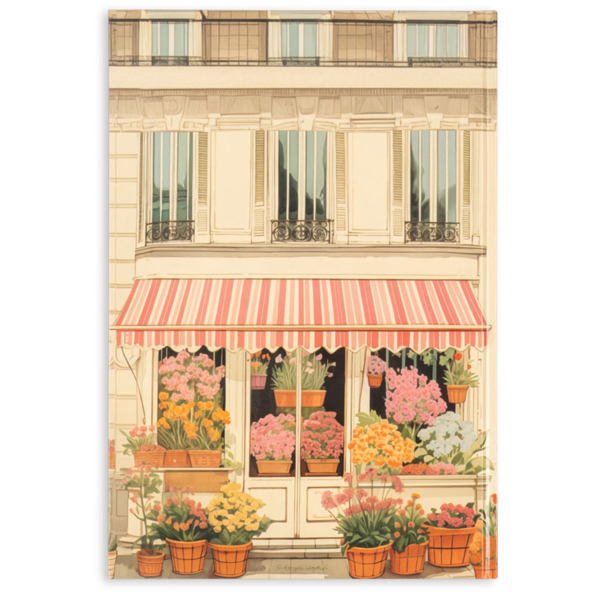 Konges Sløjd Multi House Of Flowers Painting Bok Fsc