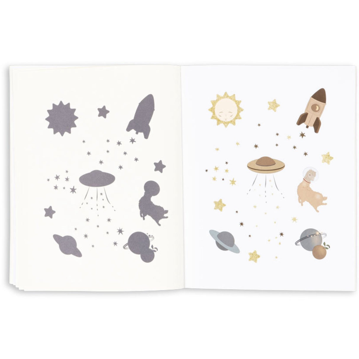 Konges Sløjd Multi Aktivitetsbok Med Färg Pencils