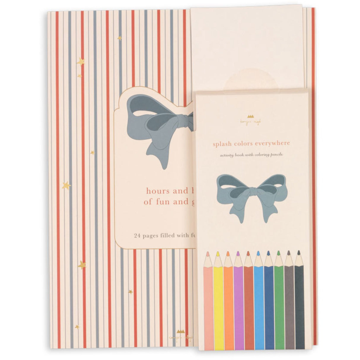 Konges Sløjd Multi Aktivitetsbok Med Färg Pencils