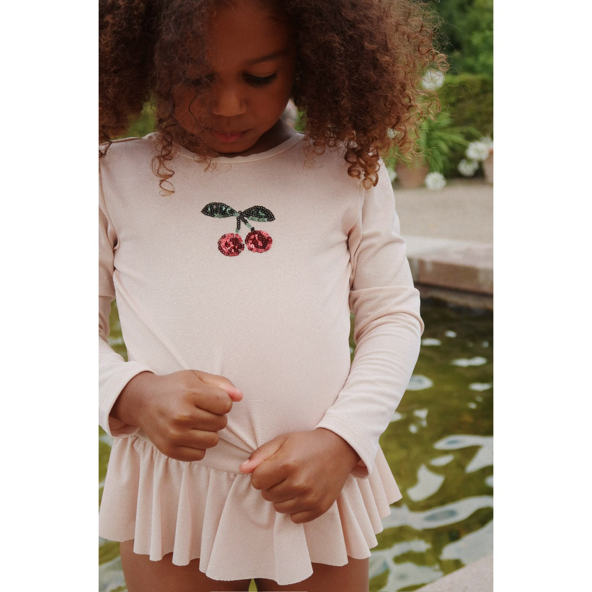 Konges Sløjd Evening Sand Jade Ls Baddräkt