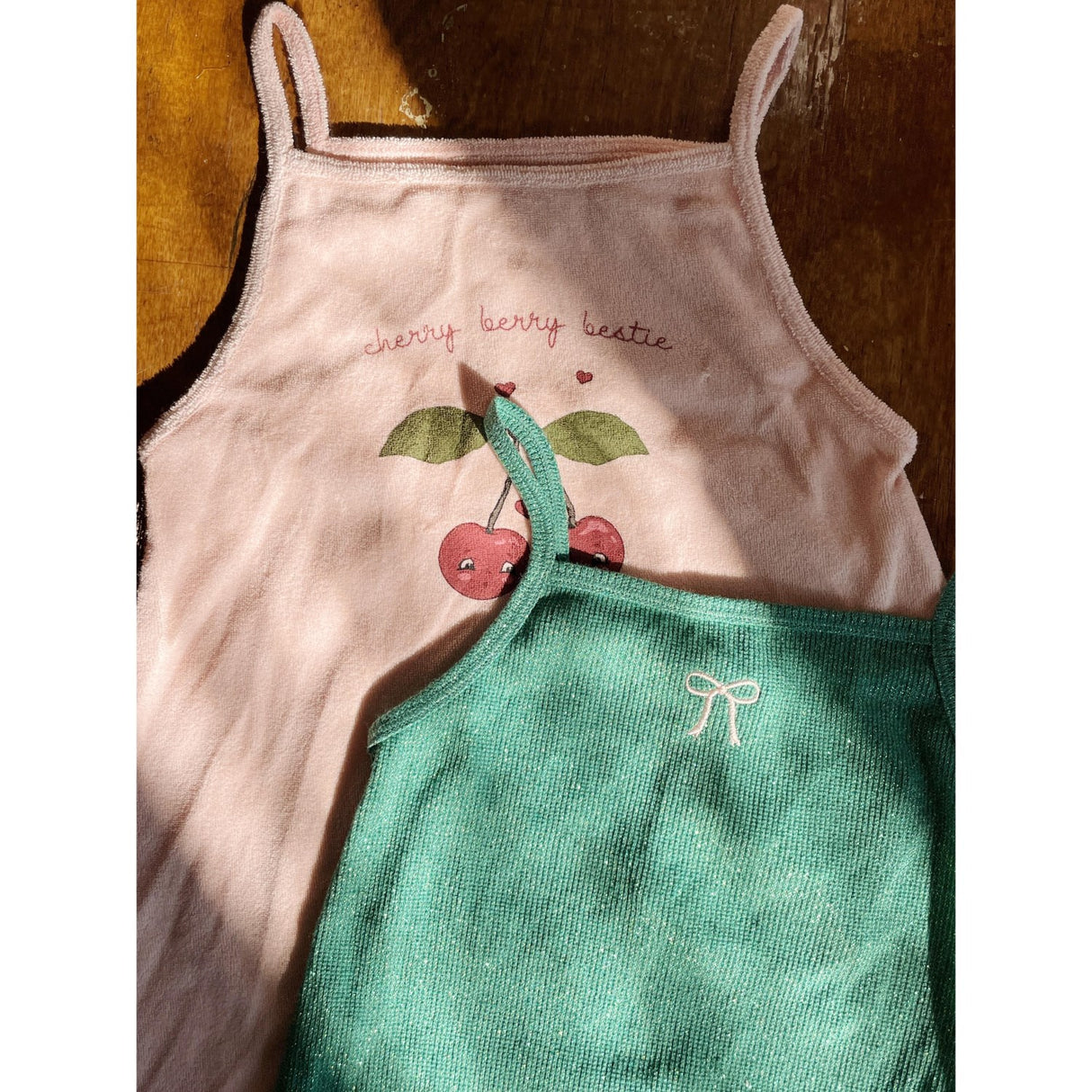 Konges Sløjd Flaska Green Roli Rem Klänning