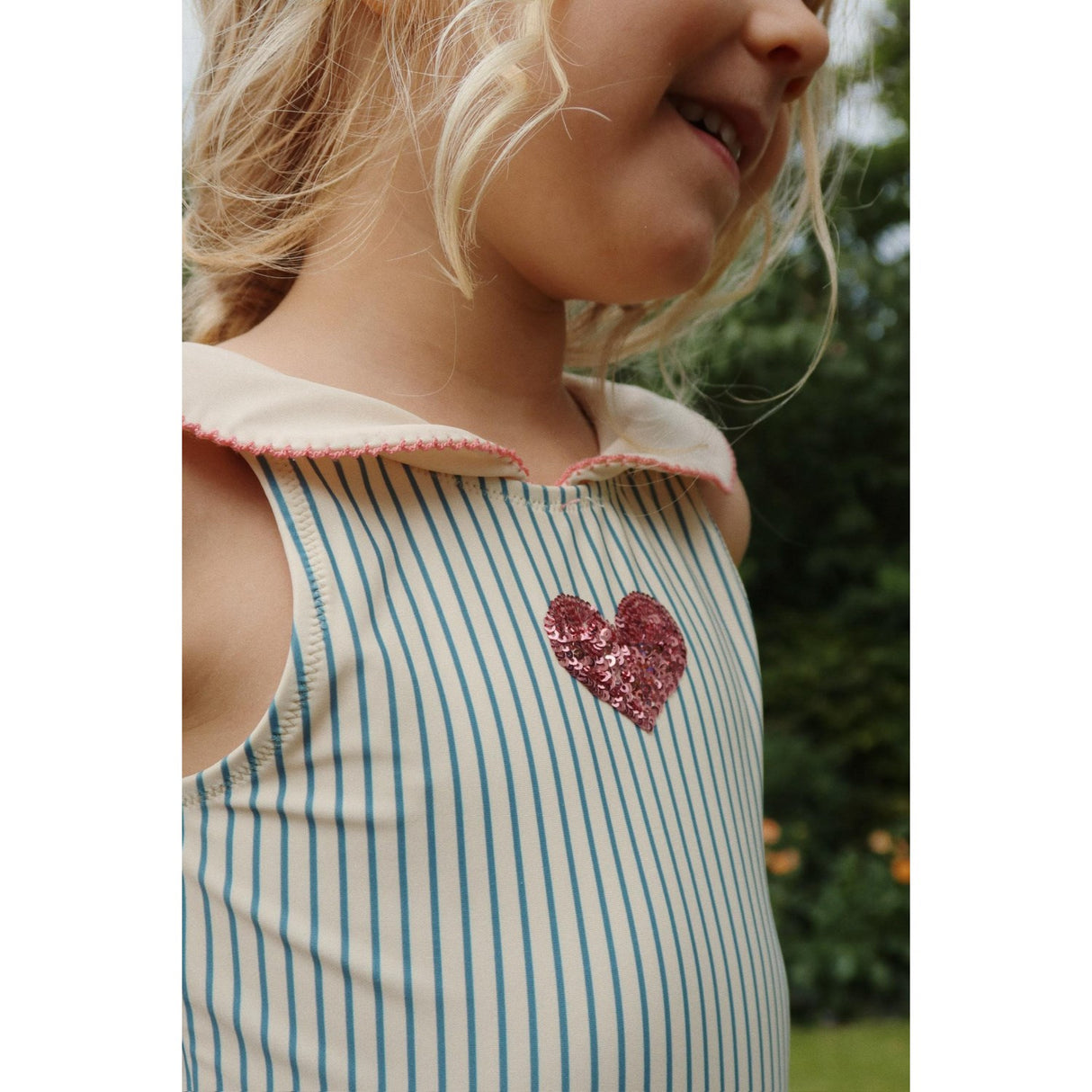 Konges Sløjd Blue Stripe Gina Baddräkt Grs