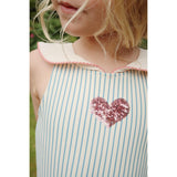 Konges Sløjd Blue Stripe Gina Baddräkt Grs