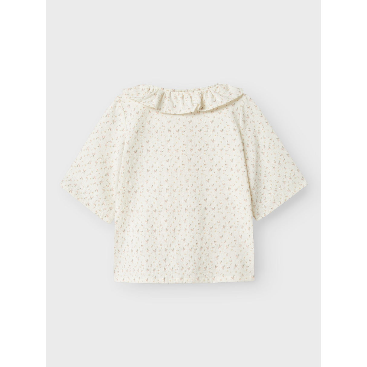 Lil'Atelier Coconut Milk Nmfhailey Ss Loose Skjorta Lil
