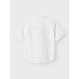 Lil'Atelier Coconut Milk Nmmhugo Ss Loose Skjorta Lil