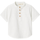 Lil'Atelier Coconut Milk Nmmhugo Ss Loose Skjorta Lil