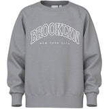 Name It Ultimate Grey Brooklyn New Nkmvion Ls Nreg Sweat Unb