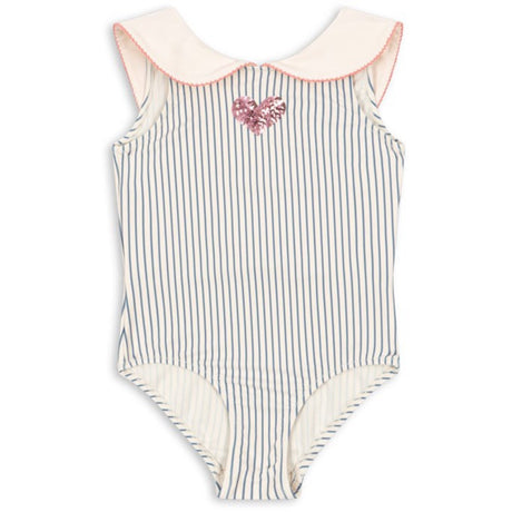 Konges Sløjd Blue Stripe Gina Baddräkt Grs