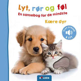 Forlaget Bolden Lyt, Rør Og Føl: Kære Dyr (Hund + Kat)