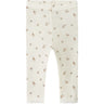 Name It Snow White Small Flowers Nbfwang Ull Needle Leggings Noos
