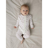 Name It Snow White Small Flowers Nbfwang Ull Needle Nattdräkt Noos