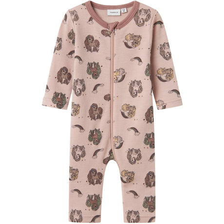 Name It Shadow Gray Unicorn Nbfwillit Ull Ls Dräkt