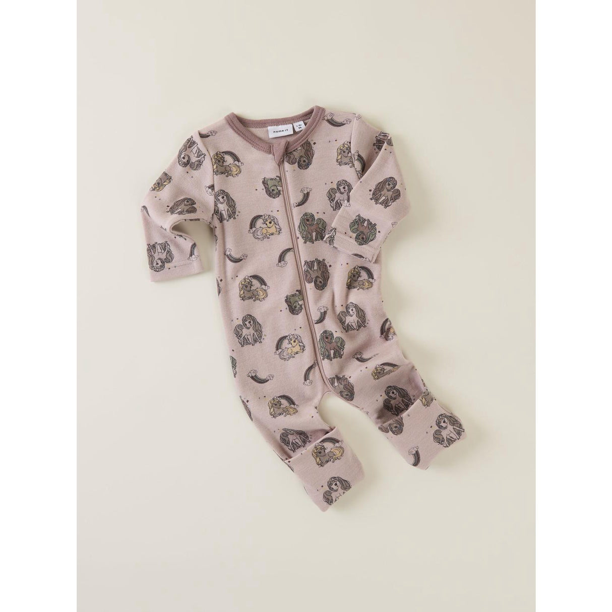 Name It Shadow Gray Unicorn Nbfwillit Ull Ls Dräkt