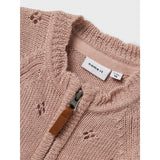 Name It Shadow Gray Nbfwrilla Ull Ls Stickad Dräkt