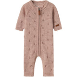 Name It Shadow Gray Nbfwrilla Ull Ls Stickad Dräkt