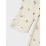 Name It Snow White Small Flowers Nmfwang Ull Needle Nattdräkt