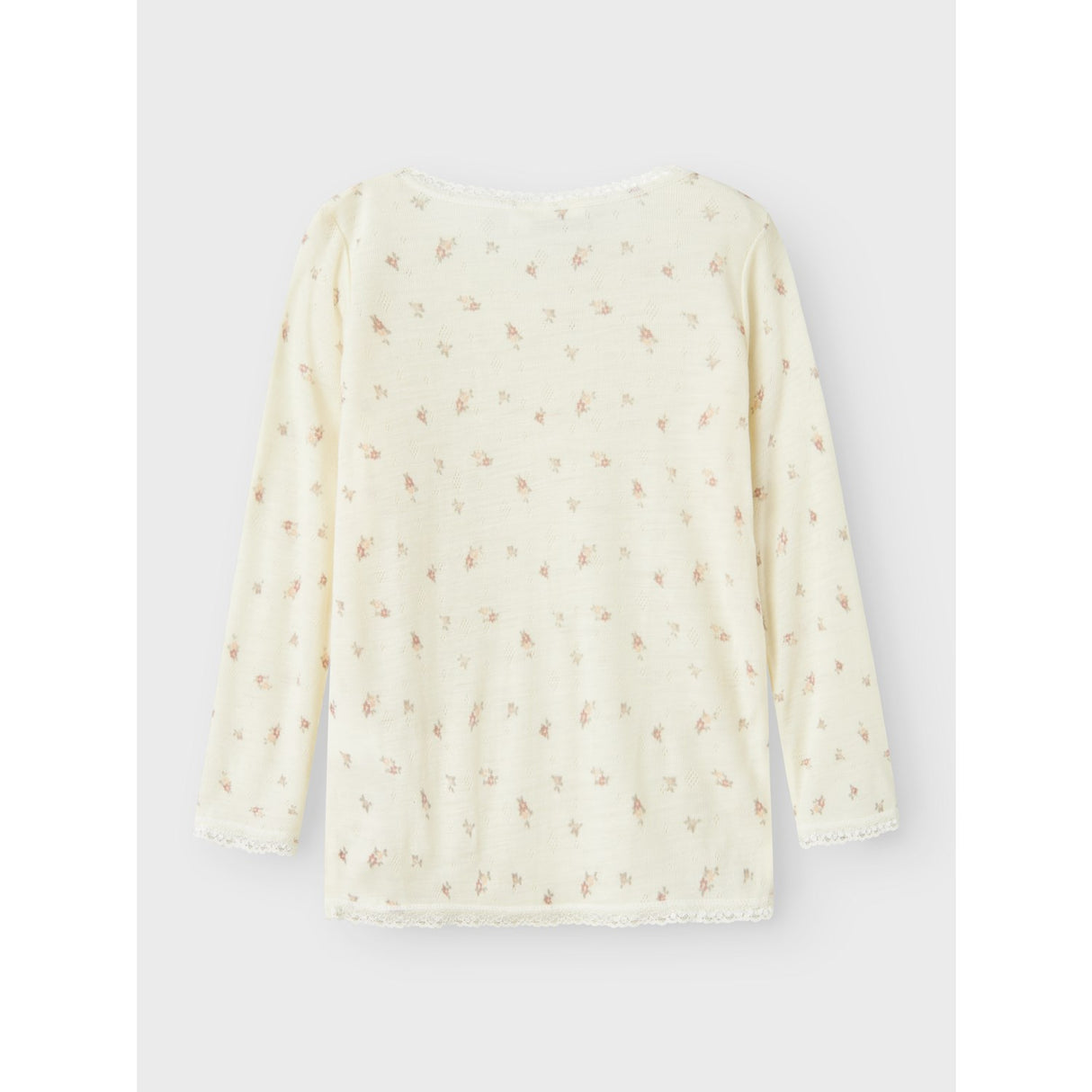 Name It Snow White Small Flowers Nmfwang Ull Needle Ls Topp Noos