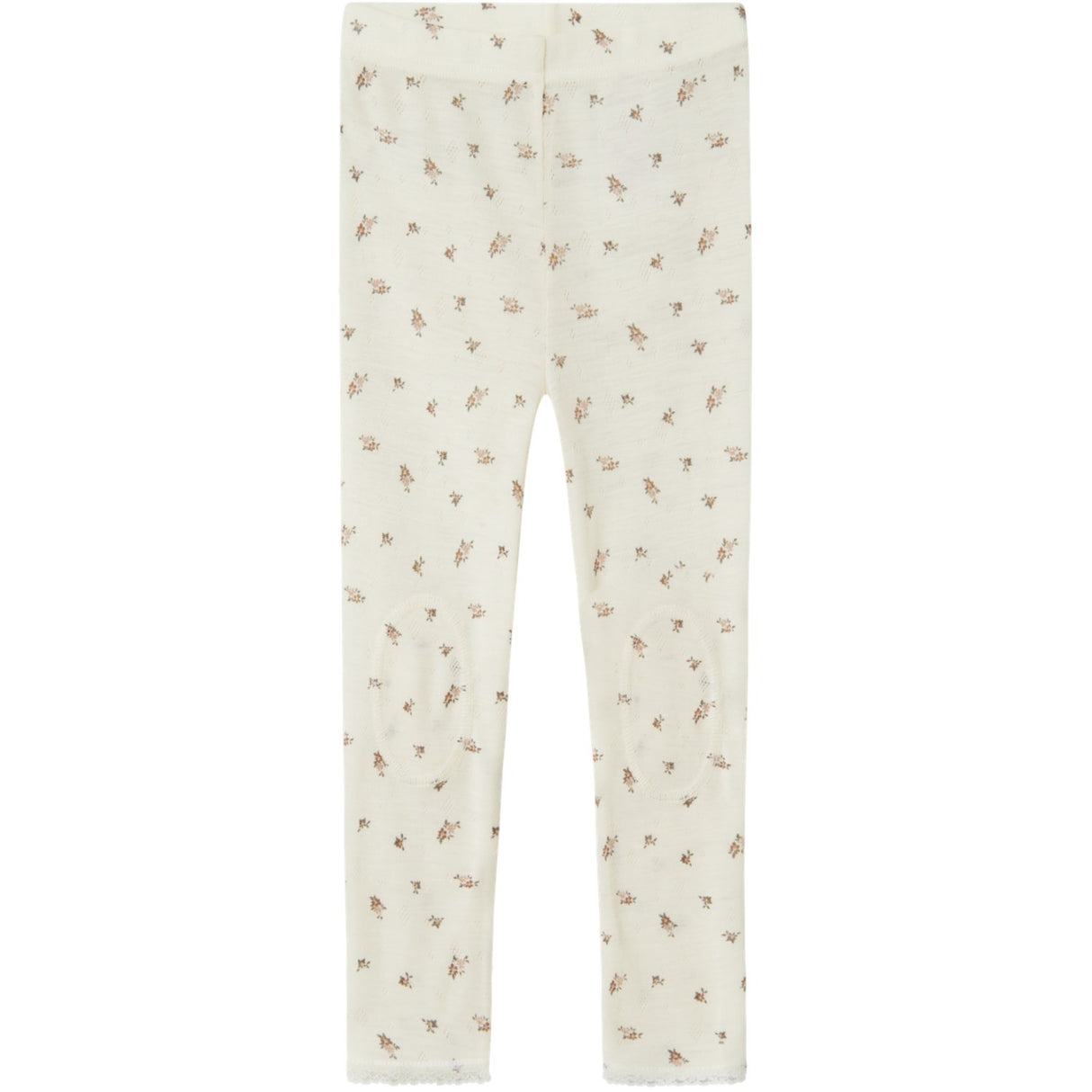 Name It Snow White Small Flowers Nmfwang Ull Needle Leggings Noos