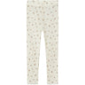 Name It Snow White Small Flowers Nmfwang Ull Needle Leggings Noos