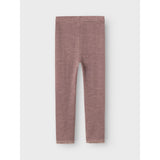 Name It Antler Nmfwang Ull Neddle Leggings Solid Noos