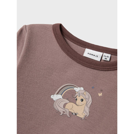 Name It Antler Unicorn Nmfwillit Ull Ls Topp