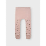 Name It Shadow Gray Small Flowers Nmfwak Wo/Bl Strumpbyxar Aoj