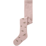 Name It Shadow Gray Small Flowers Nmfwak Wo/Bl Strumpbyxar Aoj